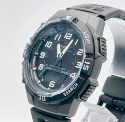 Casio Collection AQ-S800W-1BJH Men's Black Watch from Japan Solar World Time