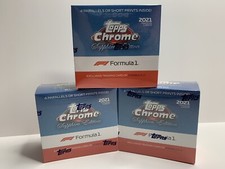 2021 Topps Chrome Formula 1 F1 Sapphire Edition Box (Lot of 3) ✅ Factory Sealed