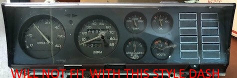1978-1988 Monte Carlo Digital Dash Panel Blue LED Gauges DP9002B Made In The USA - Foto 4