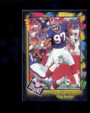 1992 Wild Card NFL Experience CORNELIUS BENNETT Buffalo Bills Super Bowl Card