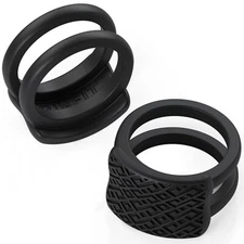 Rinfit Wedding Ring Protector for Working Out.  Rubber Ring Cover - 2 Sets