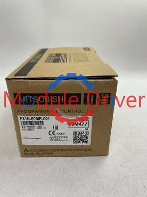 NEW Mitsubishi Melsec FX1N-60MR-001 (FX1N60MR001) Programmable Logic Controller