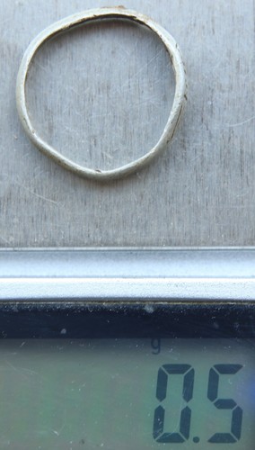 WWI Original German Patriotic Aluminium Ring (Y23-07-02) - Picture 4 of 4