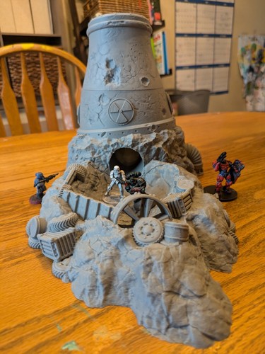 Very Large Damaged Reactor Dice Tower - Picture 5 of 6