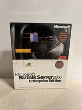 Microsoft BizTalk Server 2000 Enterprise Edition NEW In Box Sealed