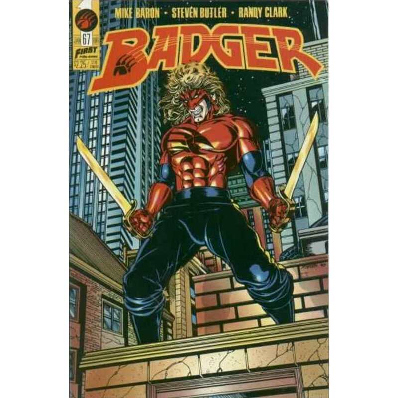 Badger (1983 series) #67 in Near Mint minus condition. Capital comics [h]
