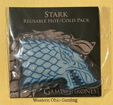 A Game Of Thrones Stark Reusable Hot Cold Pack NEW GOT HBO Ice