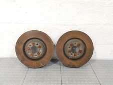 13 Jaguar XJ XJL X351 3.0L FRONT AXLE BRAKE DISC ROTOR SET OF 2