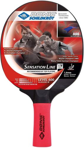 Sports Play Donic Wood Sensation Line 600 Table Tennis Bat All Rounder 80 Gram - Picture 1 of 3