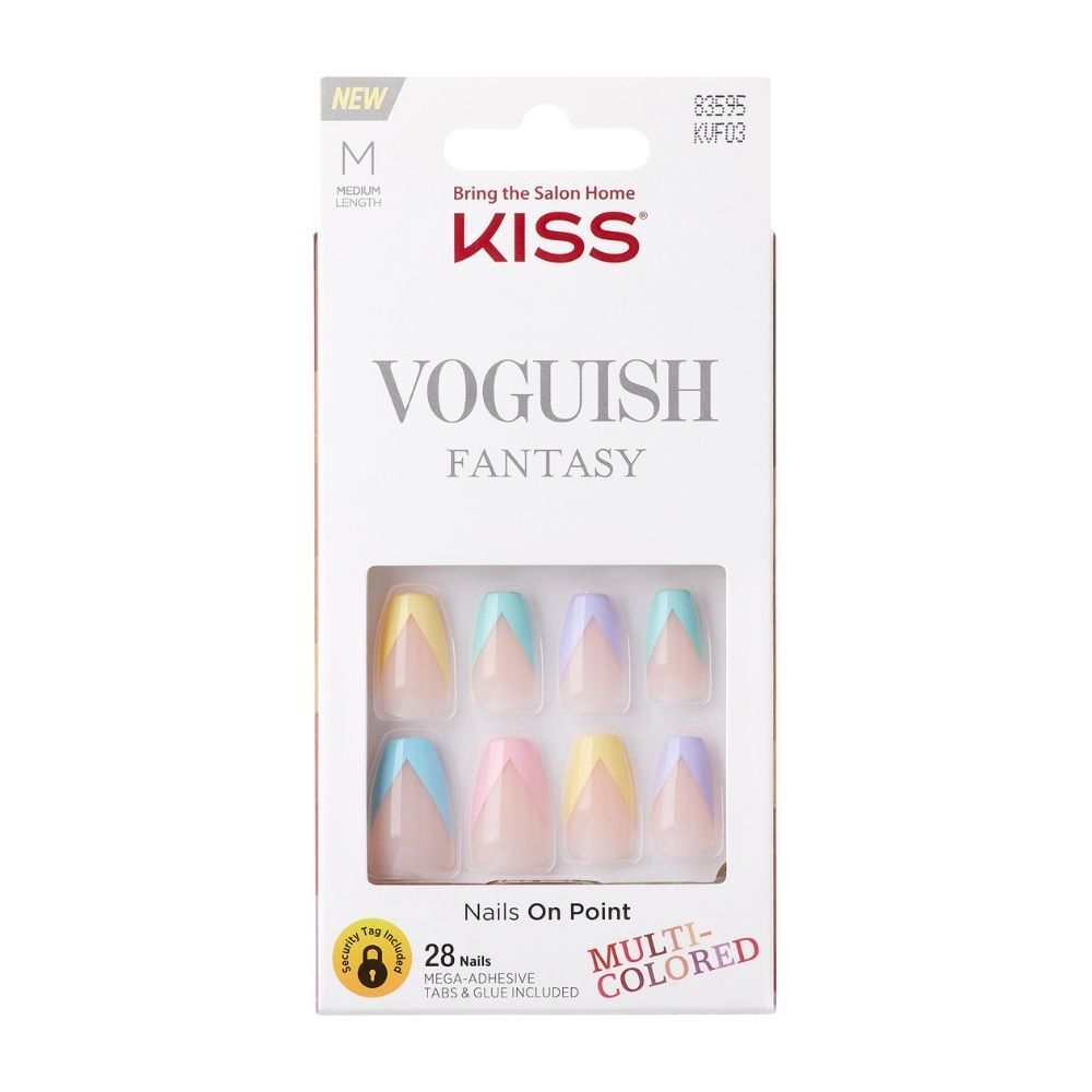 Ногти Kiss Voguish Fantasy среднего размера KVF03 5190₽
