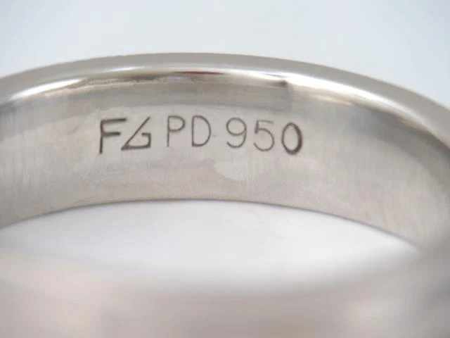 ANILLO ALIANZA ANCHO PALADIO FG FREDERICK GOLDMAN 950 talla 7 Foto 2 de 4