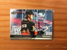2020-21 Upper Deck Extended Base French Variation 501 Max Comtois Anaheim Ducks