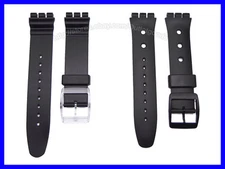 Generic Replacement Watch Band Strap Compatible Swatch Aquachrono, Irony Chrono