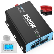 2500W 5000W Pure Sine Wave Power Inverter 12V 110 120V Converter Boat Camping