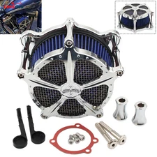 CNC Air Cleaner Intake Filter For Harley Touring Road King Dyna/FXR Softail FXST