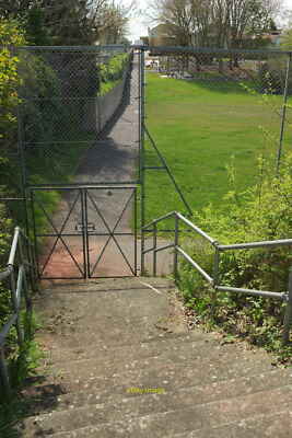 Photo 6x4 Path at Barton Primary School Torquay Seen from Beechfield Aven c2017