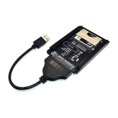 CFAST 2.0 to SATA3.0 Card Reader Desktop CFast Hard Drive Card for PC Laptop