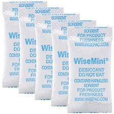 1 Gram 100 Silica Gel Packets, Tyvek Food Grade Dessicant Packs