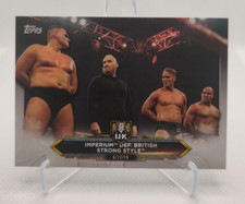 2020 Topps WWE NXT #1 Imperium def. British Strong Style