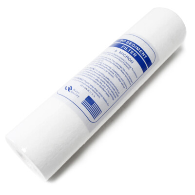 Naturewater 10Zoll 254mm 5µ Sedimentfilter PP Wasserfilter Umkehrosmose Filter