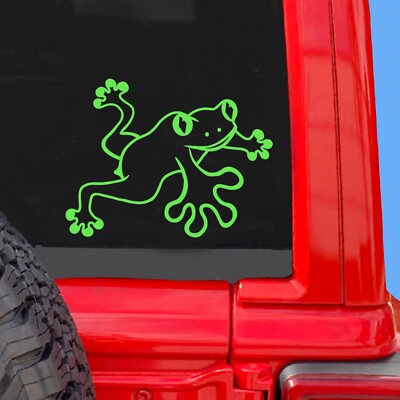 Frog Car Decal