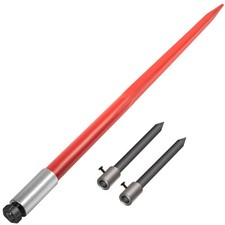 VEVOR Lancia per balle di fieno 125 cm portata 1360 kg per trattori benne
