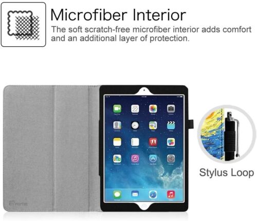 Folio Case for Apple iPad Mini 1/2/3 Slim Fit Smart Stand Cover Auto Sleep/Wake - Picture 12 of 13