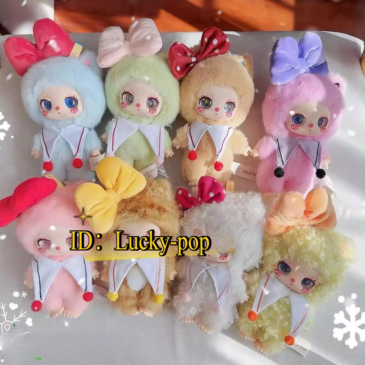 LIILA TOYS LIILA'S Lucky Cat Plush Doll V3 Blind Box Figure