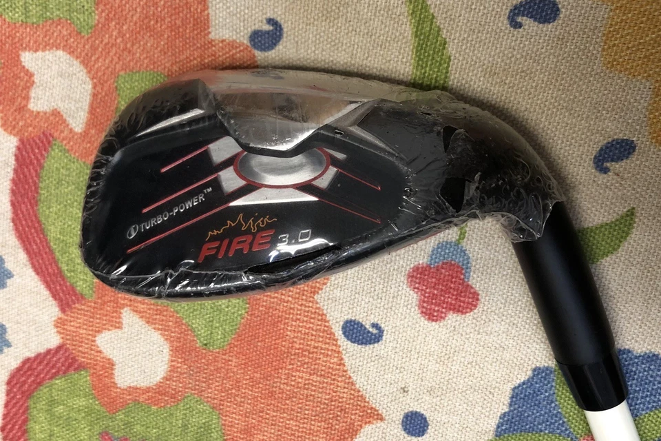 Turbo-Power Fire 3.0 SandWedge / RH ~35.5" / Apollo Ivory Steel / Right Hand NEW - Image 2 of 4