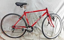 1995 Wheeler Crossline 1600 Hybrid City Bike 18" Large 4130 Chromoly Steel Java~