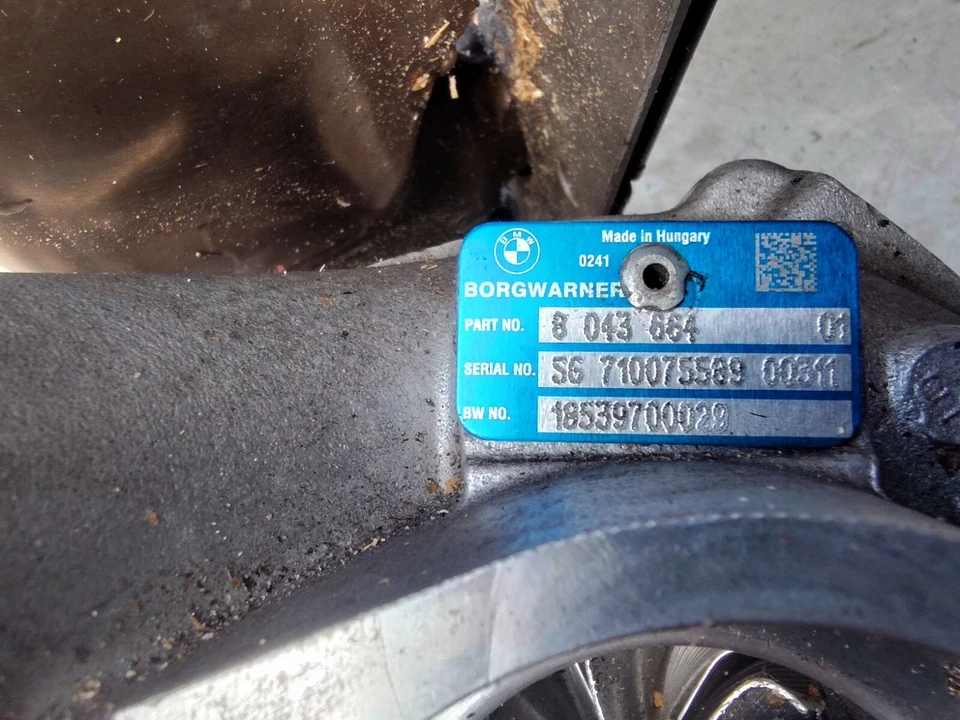 2016-2018 BMW M2 F87 N55 Turbo Turbocharger - Image 3 of 4