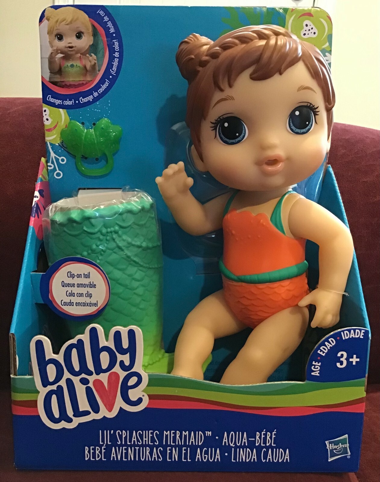 baby alive lil splash mermaid