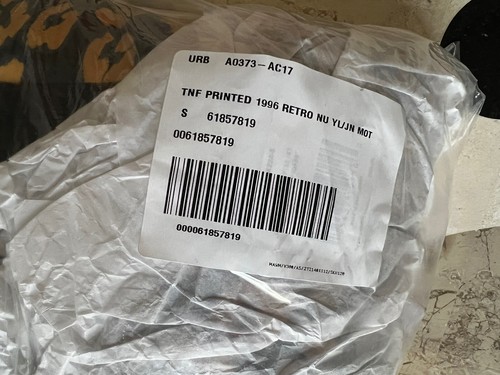 NE THE NORTH FACE 1996 RETRO NUPTSE 700 DOWN PUFFER JACKET BLACK LEOPARD PRINT S - Picture 4 of 7