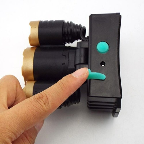 Nuevo USB recargable LED Headlamp Sensor Headlight Head Light Torch Lamp Fishing - Imagen 10 de 14