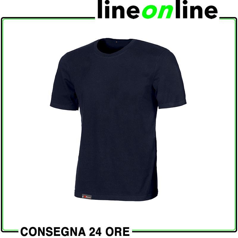 T-shirt da lavoro U-Power Linear-Blu-XXL