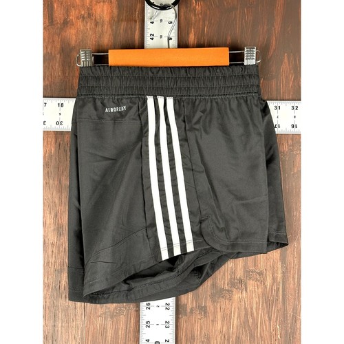 Pantaloncini da allenamento Adidas Pacer Activewear GH8146 pantaloncini donna grandi 16-18 nuovi con etichette - Foto 5 di 7