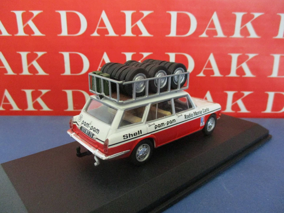 Die cast 1/43 Modellino Auto Simca 1501 Break Assistenza Rally Simca Pampam 1973 - Immagine 3 di 4