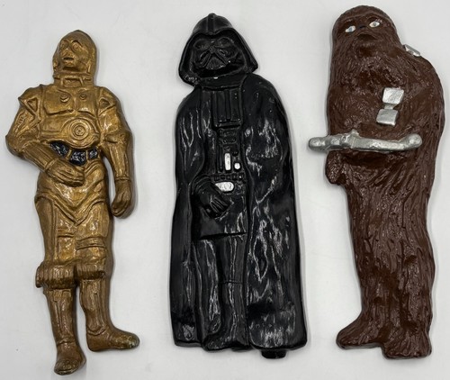 C-3PO Darth Vader und Chewbacca Wandbehang HAUSGEMACHTE PLATTE KERAMIK
