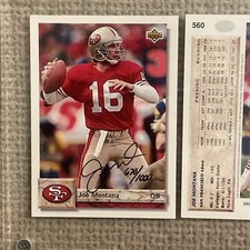 Upper Deck Joe Montana Football 1992 Season Sports Trading Upper Deck Joe Montana Football 1992 Season Sports Trading