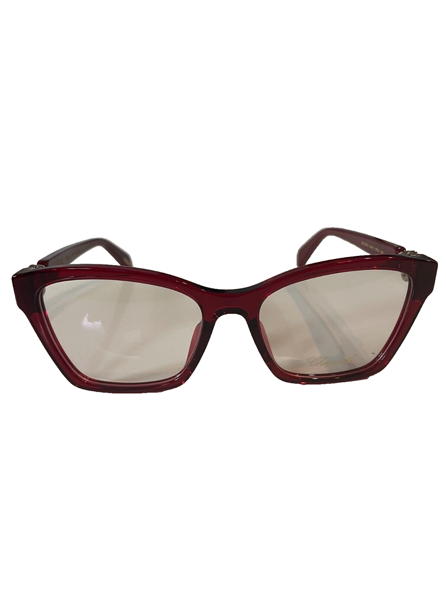 Chopard Women's Eyeglasses Burgundy VCH355S 0954 Optical Frame New