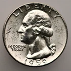 1959-D Washington Quarter Brilliant Uncirculated 90% Silver .1808 Troy oz MX04