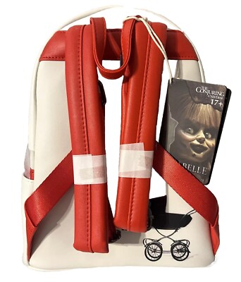Loungefly Annabelle The Conjuring Figural Cosplay Mini Backpack Bag & Wallet New Annabelle Cosplay Mini Backpack main image 3