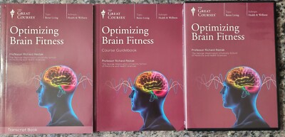Great Courses Optimizing Brain Fitness DVD Course Guidebook & Transcript Book