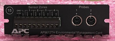 APC AP9612TH Environmental Management Card