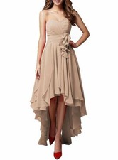 UK NEW Evening Formal Party Ball Gown Prom Bridesmaid Host Show Tube Skirt Dress