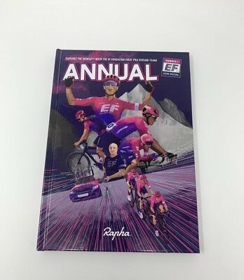 RAPHA Annual EF Education First Pro Cycling Team Book New