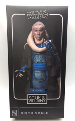 Sideshow Collectibles 1/6 Star Wars BIB FORTUNA Figur inkl US Duty Neu in OVP