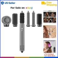 All-in-One Hair Styler Metal Plastic Rubber 16 Inch Multiple Features