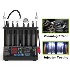 AUTOOL CT200 Fuel Injector Tester Cleaner Ultrasonic Injector Cleaning Machine 