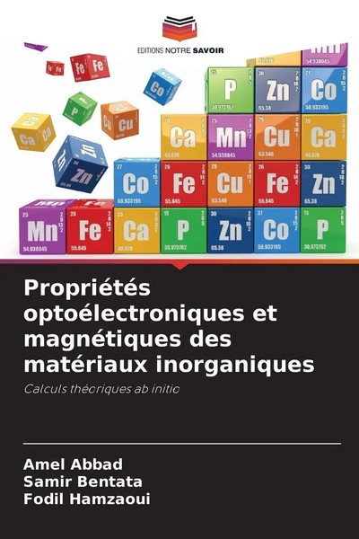 Amel Abbad (U. A.) | PropriéTéS OptoéLectroniques Et MagnéTiques Des...-image